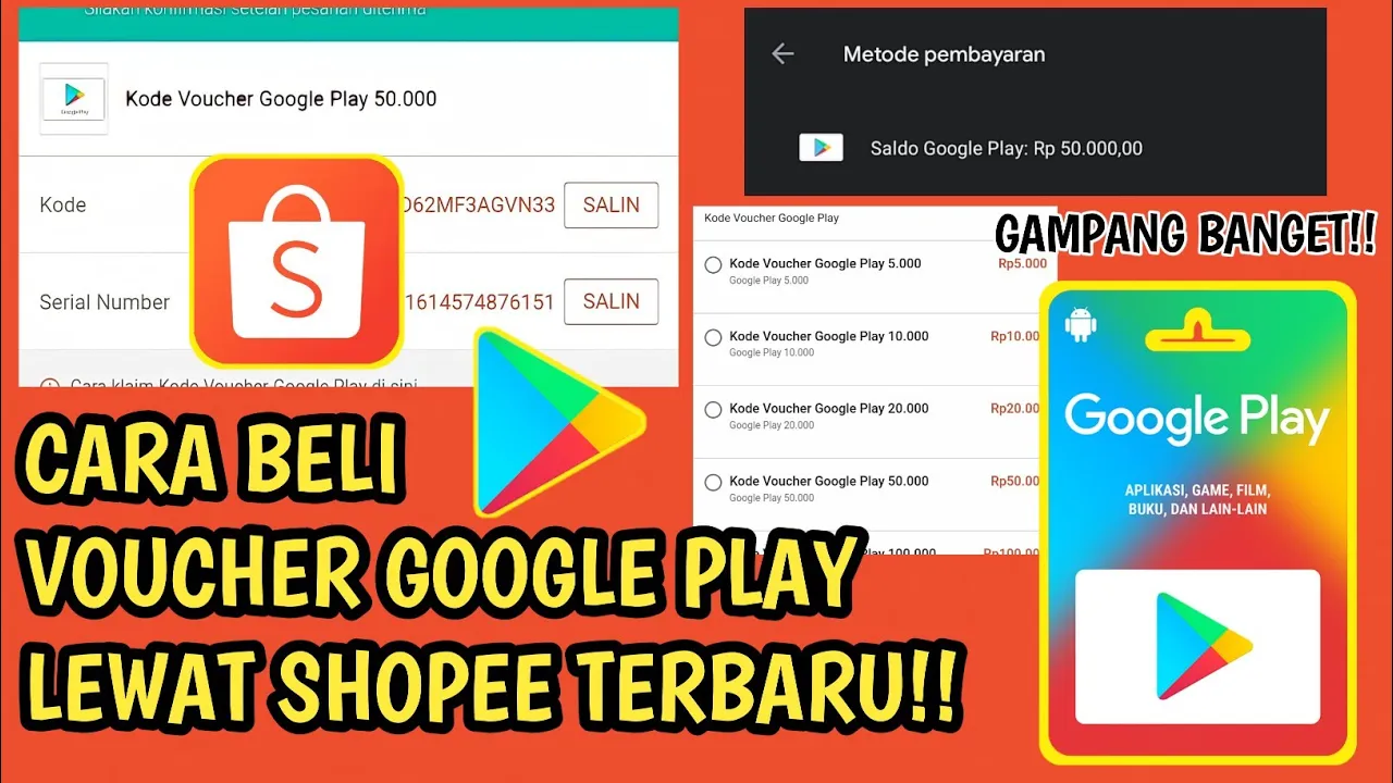 Cara Guna Google Play Giftcard Malaysia | Giveaway Free Google Play GiftCard