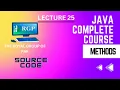 Java Lecture 25 Methods Explained Learn How to Write Reusable Cod the royal group of Pak