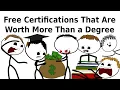 Free Certifications That Are Worth More Than a Degree
