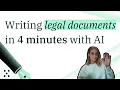 How to write an NDA and other Legal documents with AI Pages in Team-GPT
