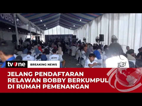 Pasangan Bobby-Surya Konvoi Berangkat ke KPUD Sumut