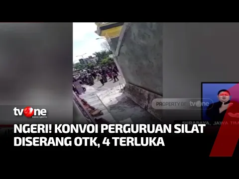 Iring-iringan Perguruan Silat Diserang OTK, Empat Anggota Menderita Luka