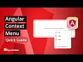 Angular Context Menu The Ultimate Feature Walkthrough