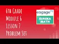 Engage NY Eureka Math Grade 6 Module 6 Lesson 7 Problem Set