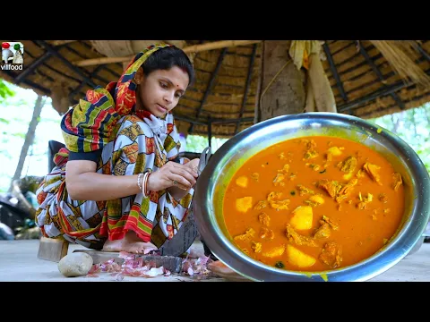 Download MP3 লিমুর হাতে পাঠার মাংসের পাতলা ঝোল রান্না | Mutton curry recipe | Bengali village style Mutton recipe