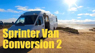 We finish the Camper Van conversion. Complete  Van build start to finish.  Sailing Ocean Fox Ep 204