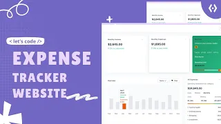 Build an Expense Tracker App with HTML CSS JavaScript Beginner Project