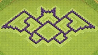 Clash Of Clans Batman Base th7 Town Hall 7 Best Bat Layout