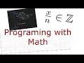You Can Program Using Only Math