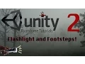 Flashlight and Footsteps How to make a Horror game 2 Unity 3D