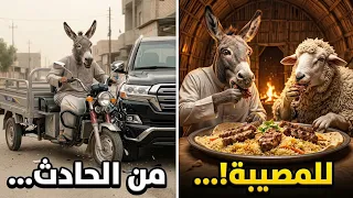ابو سربحان وابو صابر هجموا على صينية الشيخ   صارت مصيبة بالمضيف  وناسة للستار     دندنها
