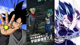 NEW GOKU BLACK LR VEGETA TRUNKS ACTIVE SKILL SUPER ATTACKS OSTS Dragon Ball Z Dokkan Battle