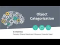 Object Categorization - Object Detection
