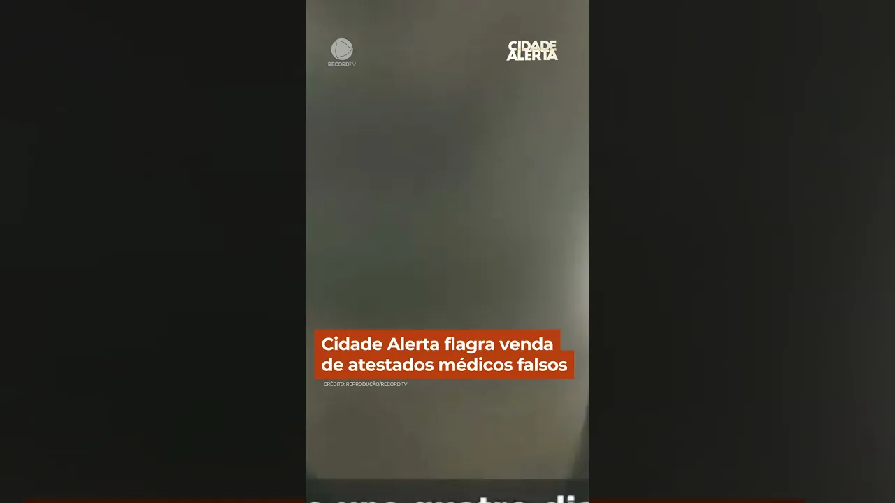 Atestados médicos falsos #shorts #cidadealerta