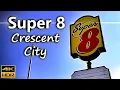 Super 8 by Wyndham a budget-friendly Motel in Crescent City California USA 4K R