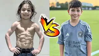 تغییر چهره آرات حسینی مینی مسی در مقابل متئو مسی از نوزادی تا ۲۰۲۵ 