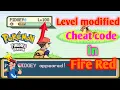 Pokemon Level Modifier Cheat Code Level Modifier cheat code Pokemon Fire Red Cheat Codes