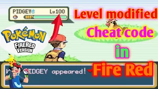 Pokemon Level Modifier Cheat Code Level Modifier cheat code Pokemon Fire Red Cheat Codes