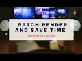 Batch Render Nested Clips with Adobe Media Encoder