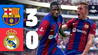 HIGHLIGHTS I BARÇA 3 0 REAL MADRID EL CLÁSICO 