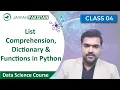 Data Science Course Class in Urdu Hindi List Comprehension Dictionary Functions in Python