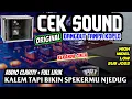 Download Lagu CEK SOUND DANGDUT TANPA KOPLO 🎶 INSTRUMEN KERANDA CINTA || YANG DICARI CARI OPERATOR SOUND SYSTEM