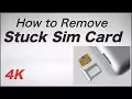 How to Remove Stuck Sim Card from Samsung S6 S7 S8