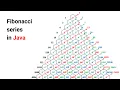 Fibonacci series in Java Basic Java Programs