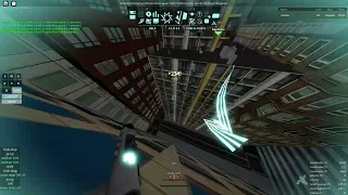 Wingsuit route 1 400m Roblox parkour
