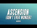 Download Lagu Maxwell - Ascension (Don't Ever Wonder) [Lyrics]