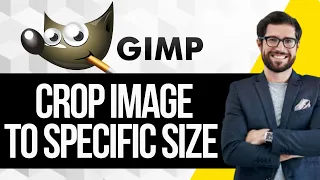 How to Crop Image to Specific Size in GIMP