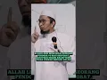 Allah lebih mencintai seorang pendosa yang ingin bertobat - Ustadz Adi Hidayat