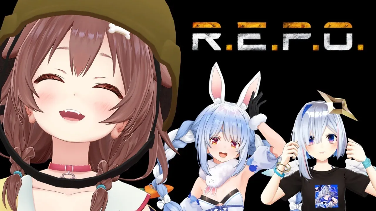 【#突発ホロライブ】3人で「R.E.P.O」やるで！！ころね支店 【戌神ころね/兎田ぺこら/天音かなた】