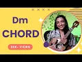 Play Dm Chord On Ukulele Tutorial Sayali tank