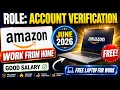 Amazon Work From Home Jobs 2026 Amazon Hiring 12th Pass Freshers Apply Now