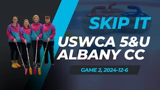 SVCC Game 2 USWCA Women s 5 Under Albany Curling Club