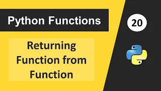 Returning Function From Function Python Tutorial for Beginners in Hindi