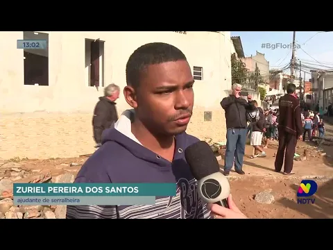 Monte Cristo: casas ficam totalmente destruídas após rompimento de reservatório da Casan