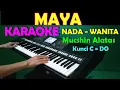 Download Lagu MAYA - Muchsin Alatas | KARAOKE NADA CEWEK/WANITA || HD
