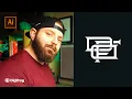Designing a Monogram Logo From Start to Finish - Logo Design Tutorial