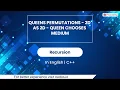 Queens Permutations - 2d As 2d