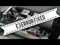 How To E3 Error in Treadmill