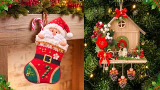 2 New Economical Christmas Decoration Idea from Simple Materials | DIY Christmas Craft idea 181🎄