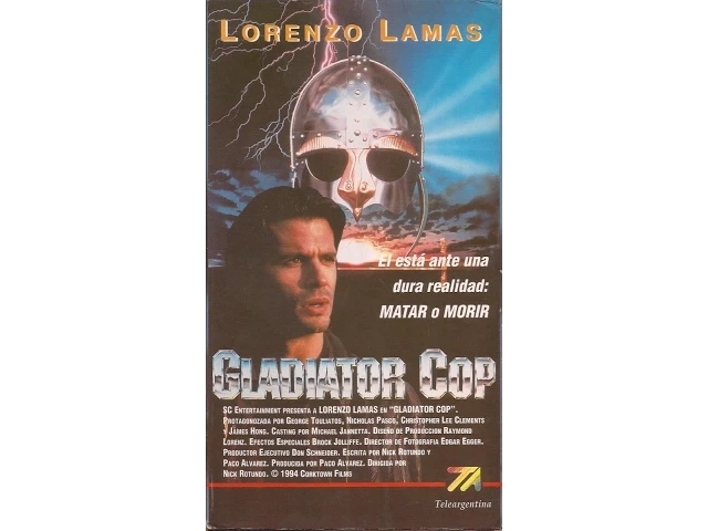 Gladiator Cop 1995 Trailer VHS