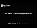 Switch LibGuide from Tab Top to Side Navigation