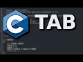 C Programming Tutorial - Tab Character