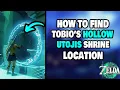 How To Find The SECRET Tobio s Hollow Cave Shrine Utojis in Zelda Tears of the Kingdom