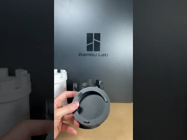 Turret Dice Tower With Hidden Storage Tray. video thumbnail