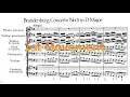 Brandenburg Concerto No. 5【Score】sheet music BWV 1050 D major