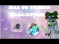 ALL 75 TRASH LOCATIONS ROYAL HIGH